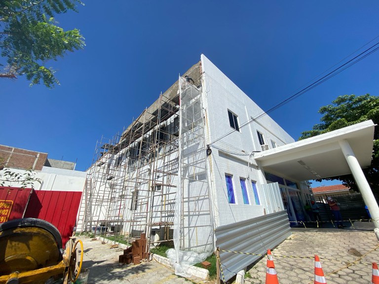 Com a obra, toda a fachada do Hospital do Bem será mudada.jpg