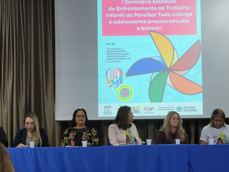 Cerest-PB participa do 1º Seminário Estadual de Enfretamento ao Trabalho Infantil da Paraíba