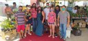 Lia com Familiares e amigos
