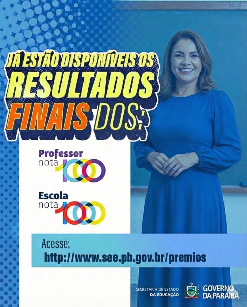 Nota 1000: Governo publica resultado final e premia 3,3 mil professores e 229 escolas da rede estadual