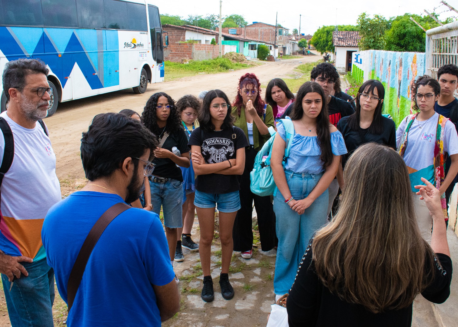 visita dos alunos da escola de arte para  fabrica de redes em gurinhem PB fotos Rizemberg Felipe (5).jpg