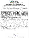EXTRATO DA JUSTIFICATIVA DE INEXIGIBILIDADE DE CHAMAMENTO PÚBLICO TERMO 001/2025 FEDERAÇÃO PARAIBANA DE TIRO PRÁTICO