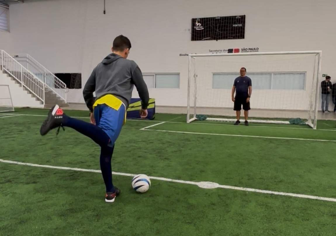 Paraibano participa de treinamento com Seleção Brasileira de Futebol de Cegos
