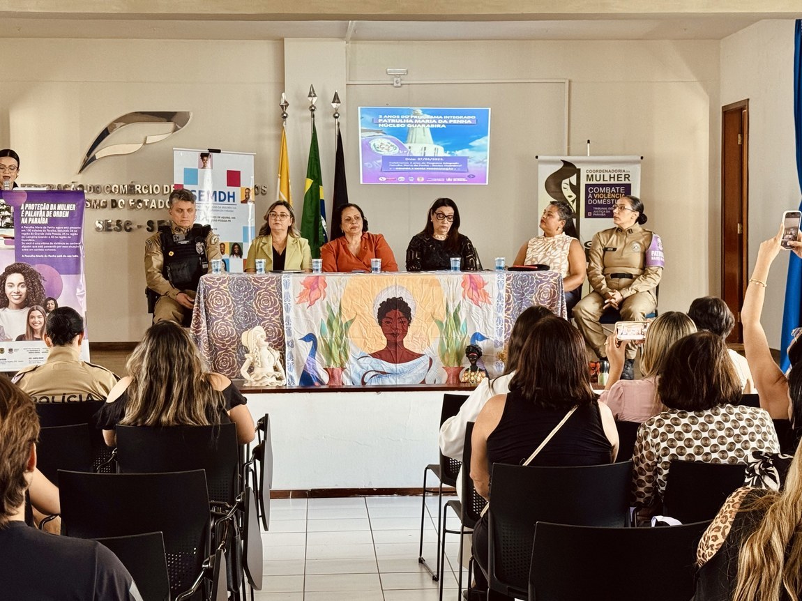 Em dois anos, Programa Integrado Patrulha Maria da Penha atende mais de 8,6 mil mulheres e protege 478 vidas em Guarabira