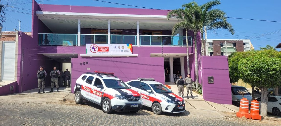 Governo da Paraíba inaugura sede do Programa Integrado Patrulha Maria da Penha em Cajazeiras no Agosto Lilás