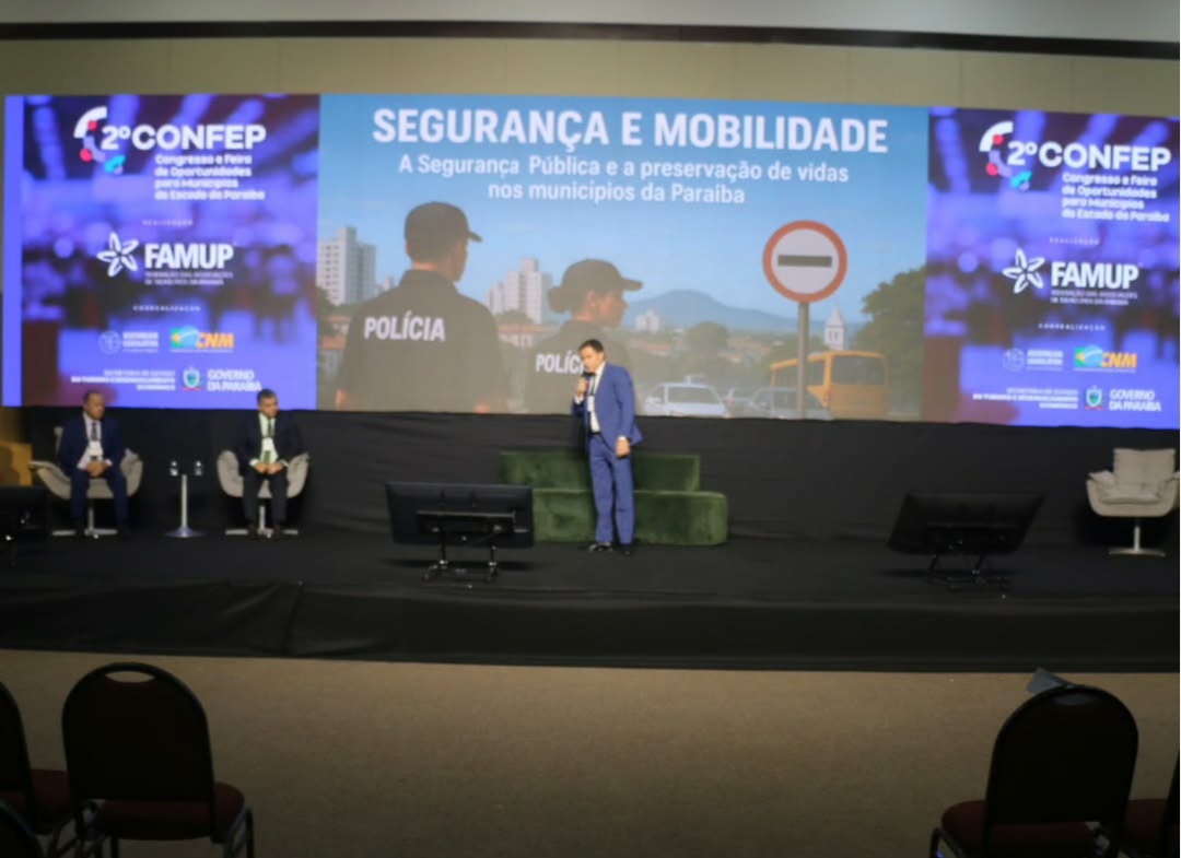 Governo apresenta ações de segurança e mobilidade no 2° Congresso dos Municípios da Paraíba_1.jpg