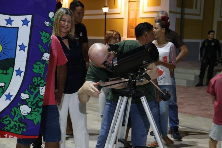 Governo promove observação do céu na Igreja de Nossa Senhora da Penha_Projeto Bingo Esperança no Espaço_1