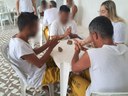 Internos do IPF participam de terapias complementares com grupo espírita Nosso Lar _7