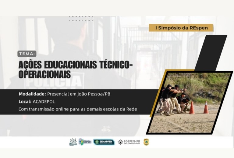 Paraíba sedia Simpósio Nacional da Rede de Escolas e Academias Penais.jpg Paraíba sedia Simpósio Nacional da Rede de Escolas e Academias Penais.jpg