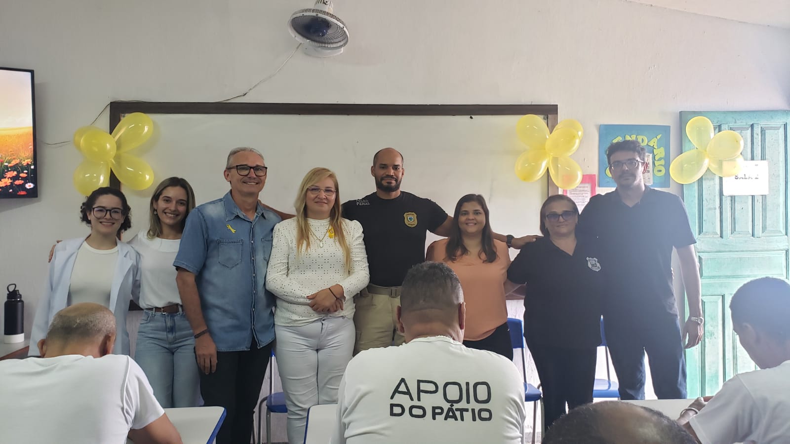 SEAP e Conselho da Comunidade de JP_ação_ Setembro Amarelo_Penitenciária Sílvio Porto_2.jpg