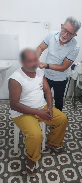 Seap por meio do IPF em parceria com Complexo Juliano Moreira está ofertando aos internos e servidores da unidade sessões de auriculoterapia_2