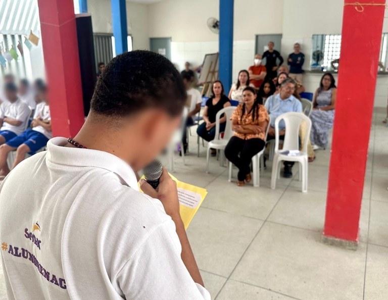 Fundac realiza evento para promover cultura literária entre socioeducandos